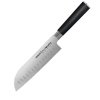 Samura MO-V Nóż Santoku Hollow Ground 180 mm – AUS-8, Rękojeść G10